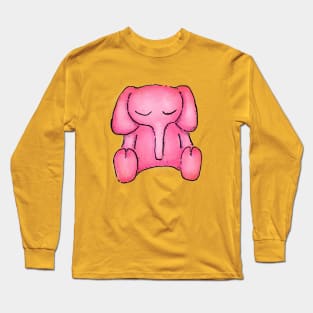 Sleepy elephant Long Sleeve T-Shirt